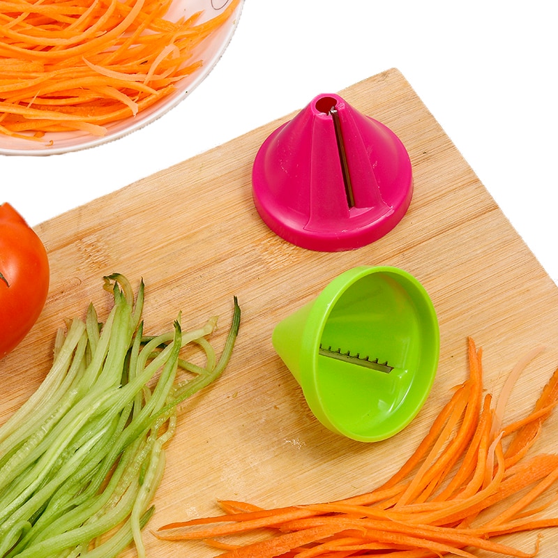 1*Vegetable Fruit Potato Cutting Spiral Slicer Carrot Shred Device  Kitchen Tool